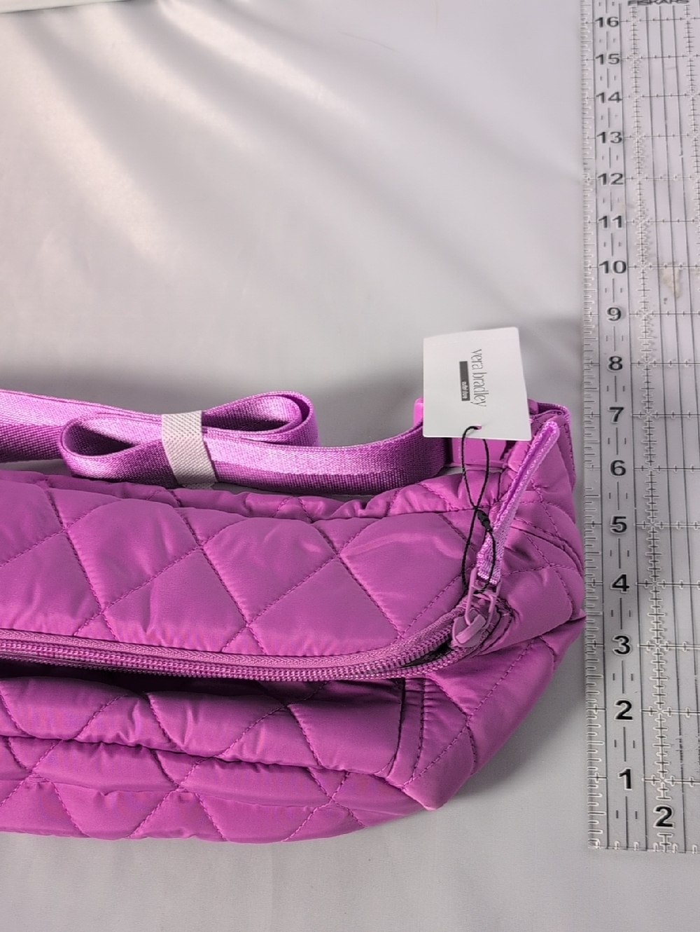 Vera Bradley Outlet Large Belt Bag in Irish Orchid Ultralight - Picture 7 of 10